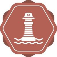 icono de vector de faro