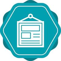 Poster Vector Icon