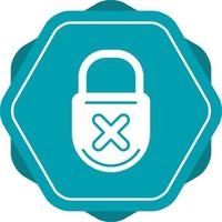 Unprotected Vector Icon