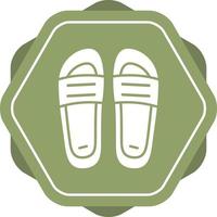 Slippers Vector Icon