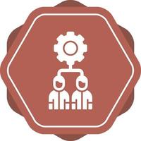 Team Management Vector Icon