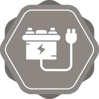 Battery charger Vector Icon