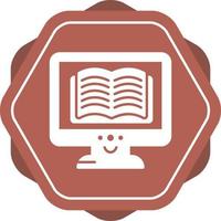 Ebook Lcd Vector Icon