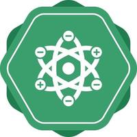 Atom Structure Vector Icon