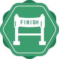 Finish Vector Icon