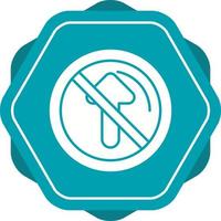 No Passing Vector Icon