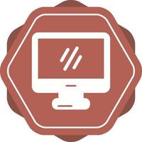 Monitor Vector Icon