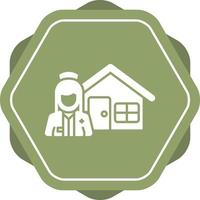 Nursing Home Vector Icon