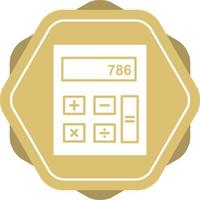 Calculator Vector Icon