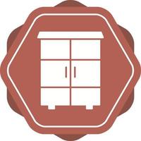 Shelves Cabinet Vector Icon