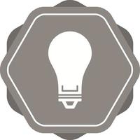 Electric Bulb Vector Icon