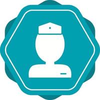 Flight Attendant Vector Icon