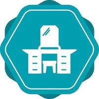 Dressing Table Vector Icon