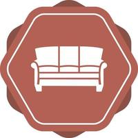 Large Sofa Vector Icon