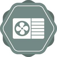 AC Window Unit Vector Icon