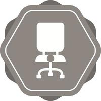 Office Chair Vector Icon