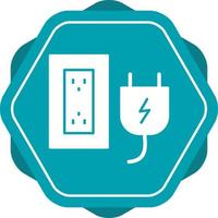 Plug and Socket Vector Icon