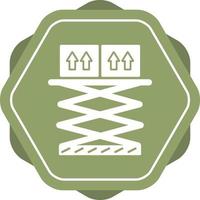 Lift Box Vector Icon