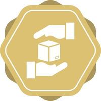 Receive Package Vector Icon