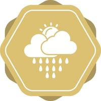 icono de vector de lluvia