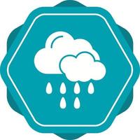 icono de vector de lluvia