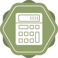 icono de vector de calculadora