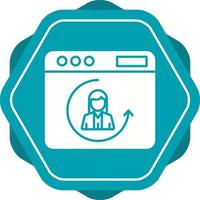 Return Visitor Vector Icon