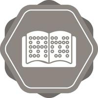 Braille Vector Icon