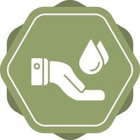 Save Water Vector Icon