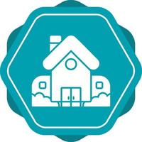 Retirement Home Vector Icon