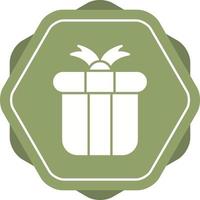 icono de vector de caja de regalo