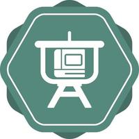 Education Presentation Vector Icon