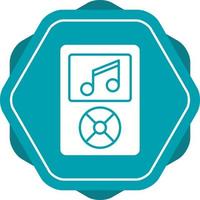 icono de vector de reproductor de música