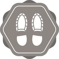 Footprint Vector Icon