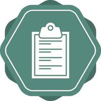 Clipboard Vector Icon