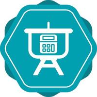 Calculation Presentation Vector Icon