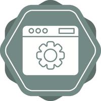 Web Settings Vector Icon