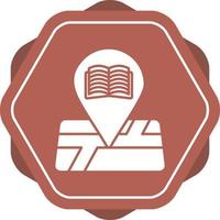Library Location Vector Icon