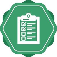 Clipboard Vector Icon