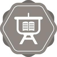 Education Presentation Vector Icon