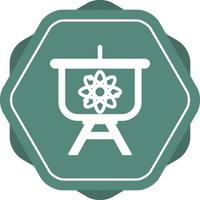 Atom Presentation Vector Icon