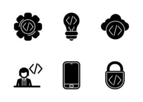 Coding Vector Icon Set