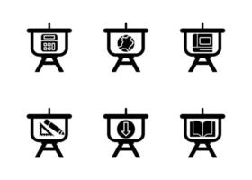 Presentation Vector Icon Set