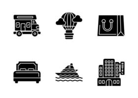 Tourism Vector Icon Set