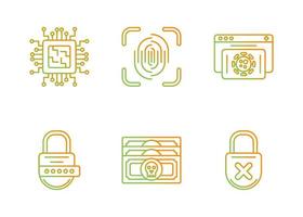 Hacker Vector Icon Set