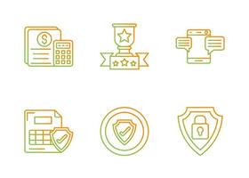 Banking Vector Icon Set