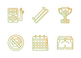 Fitness Vector Icon Set