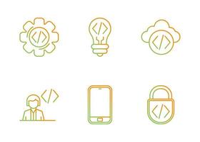 Coding Vector Icon Set