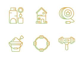 Toys Vector Icon Set