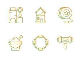 Toys Vector Icon Set